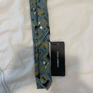 DOLCE GABBANAH BRAND NEW SLIM TIE W TAGS